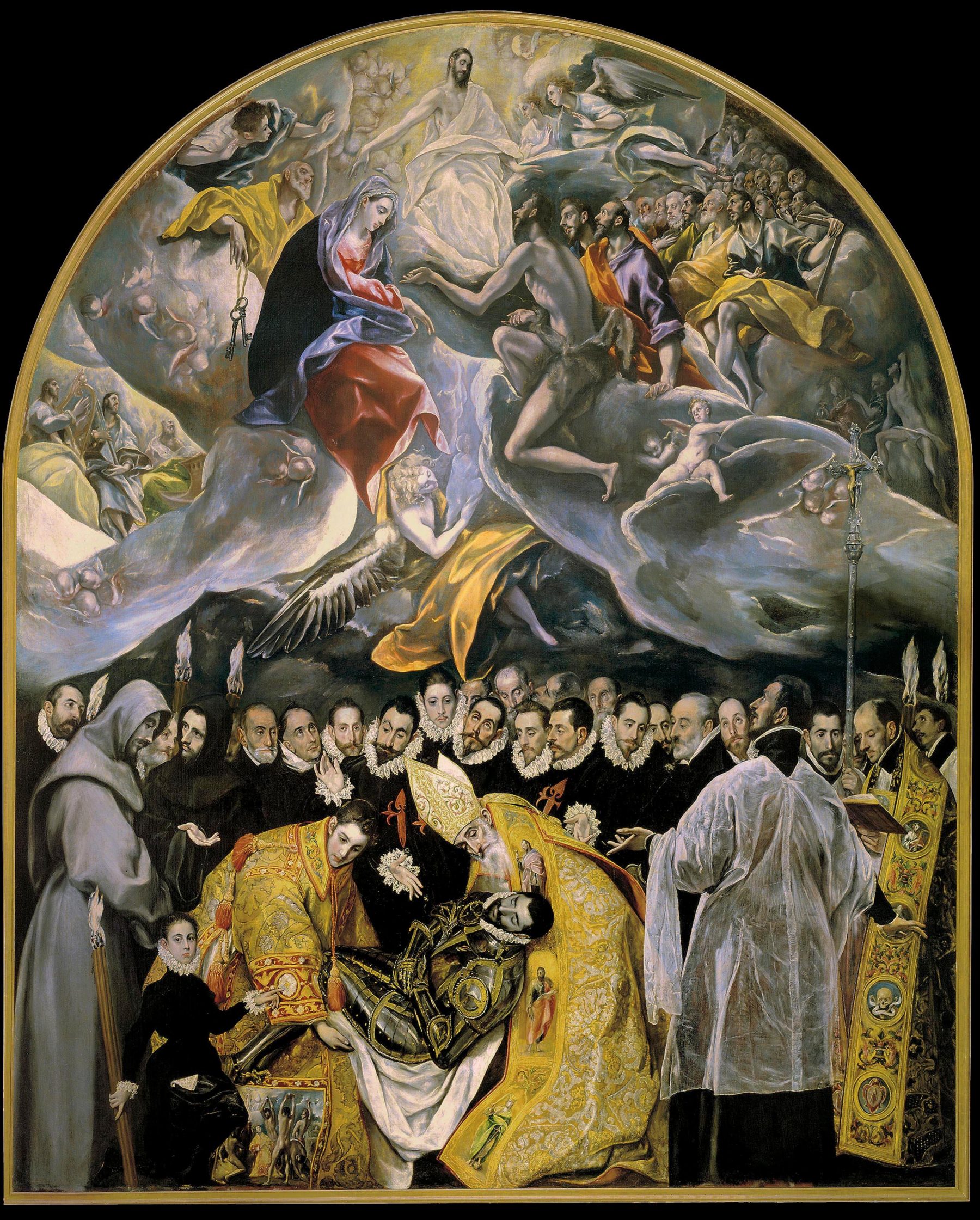 El entierro del Conde de Orgaz (El Greco)