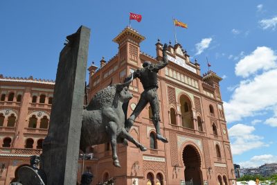 Novillada al sol en la Plaza de Toros Las Ventas Madrid